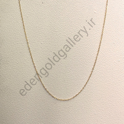 زنجیر طلا سبک فلامینگو کد 956