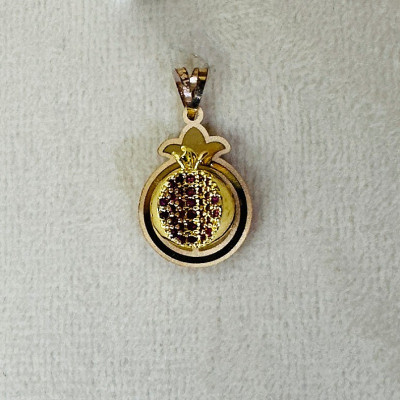 پلاک انار طلا کد 997